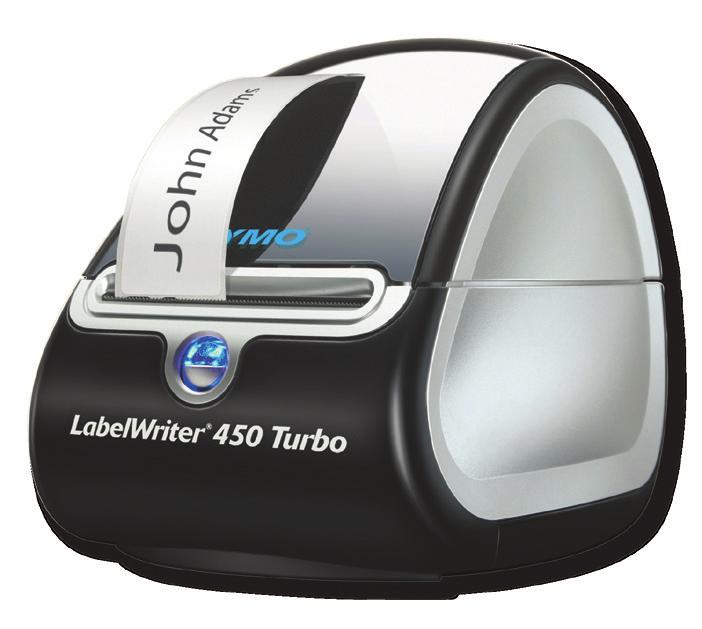 Black & White Label Printer Comparison Chart UCOSTAR TURBO Dymo Turbo 450 Label Printer Besides printing name labels fast up to 71 per minute, the