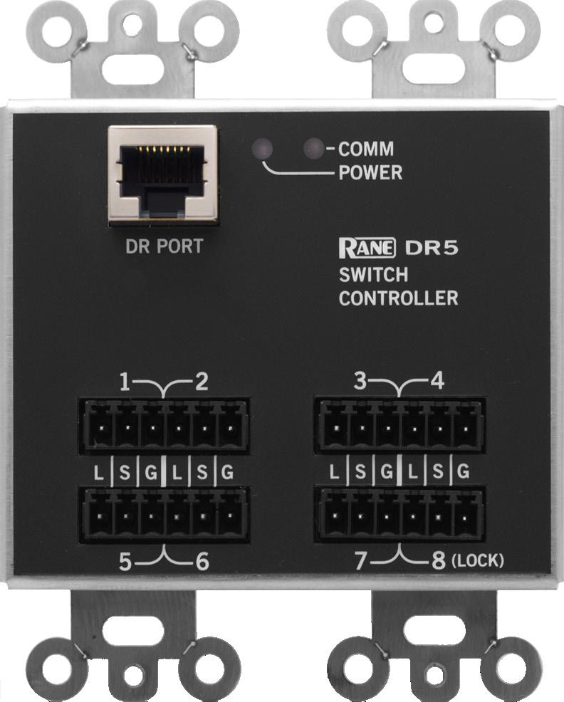 DR DR DR DR DR DR DR DR DR DR Remotes Simplify end-user control in HAL systems. Home run CAT 5e connection to any HAL up to 00 meters. Fit in standard electrical boxes.