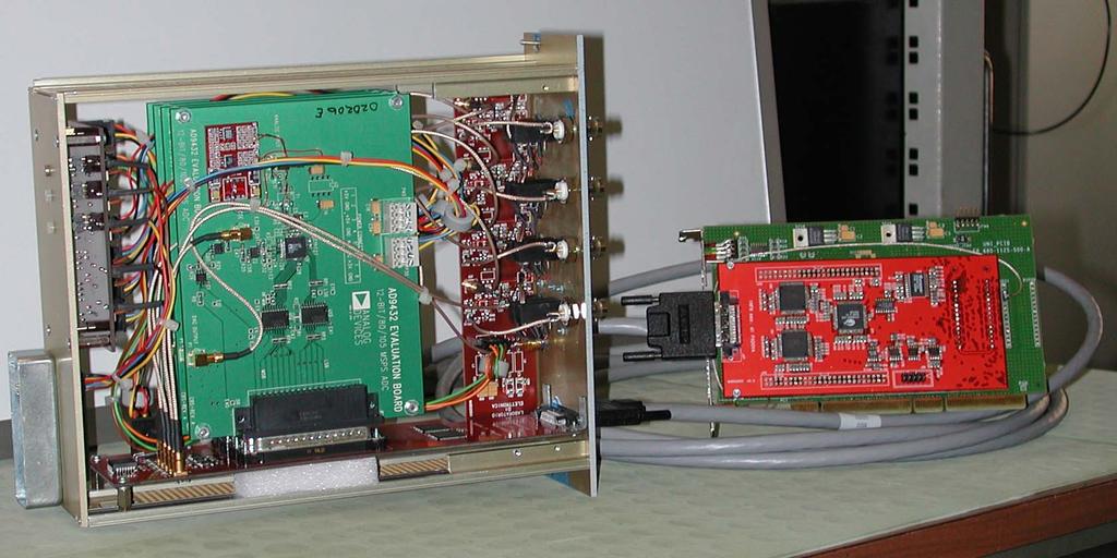 MD 2 S Mars Detector Digitising System Digitise the analog signals by evaluation boards High