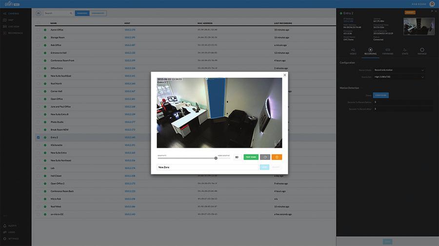 Additional Live Views Playlists can be created with a configurable live camera feed rotation.