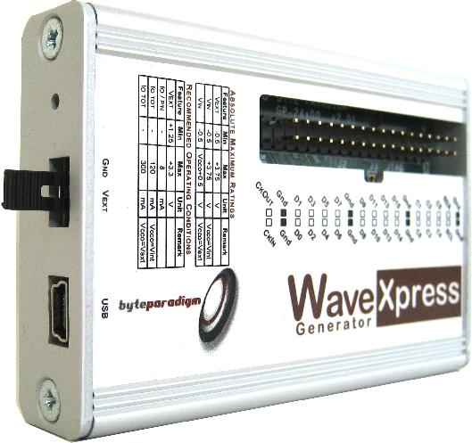 3 Connecting the Wave Generator Xpress 3.