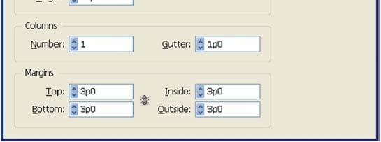 In this case, we will create a master page with a title block that will appear on all sheets. 1. Select the A Master at the bottom of the page, using the pull down menu. 2.