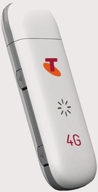 YOUR TELSTRA PRE-PAID 4G USB LED Indicator The LED lights indicate the status of your device and when you are sending or receiving data. LED Indicator Status Red blinking Offline.