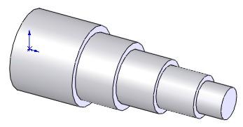 Axis This first exercise provides an introduction to SolidWorks software. First, we will design and draw a simple part: an axis with different diameters.