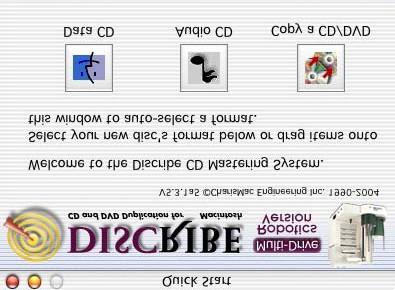 Step 10 Using Discribe to Duplicate Existing CD/DVDs The following pages provide a guide for using the Discribe software to duplicate an existing CD/DVD.