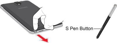 Remving S Pen frm Yur Phne S Pen is stred in yur phne t keep it prtected and easy t lcate.