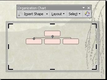 Organizational Chart PowerPoint includes a feature to assist in creating organizational charts.