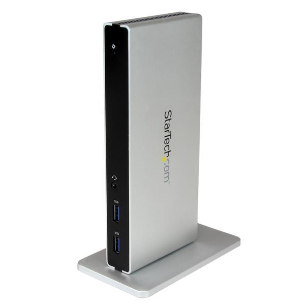 DVI Dual-Monitor Docking Station for Laptops - HDMI and VGA Adapters - USB 3.0 Product ID: USB3SDOCKDD This USB 3.