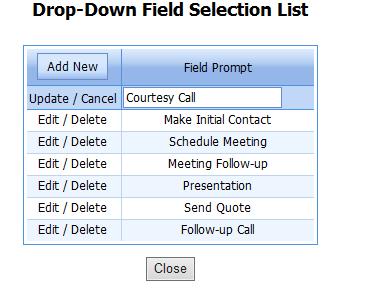 You will be returned to the Custom Field Administration screen. Once again, click Save.
