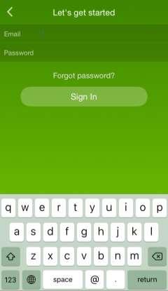 SIGN IN SCREEN If you already have a Razer ID account, tap