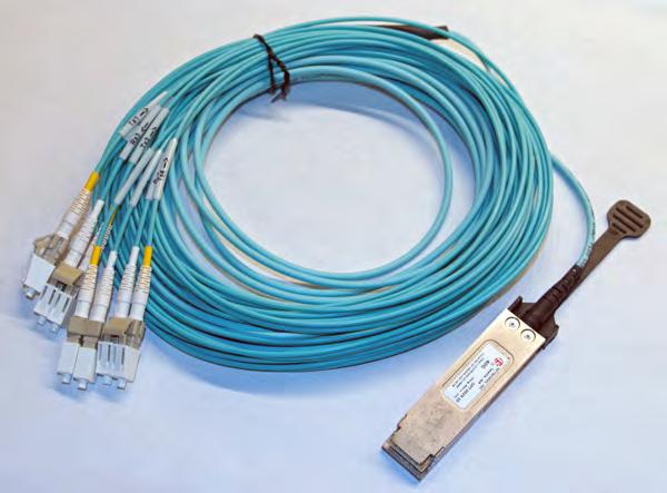 Networking Cables Active optical cables (AOCs) For platforms that support 40GbE ports, F5 provides active optical cable (AOC) options for connecting to QSFP+ ports on your F5 platform.
