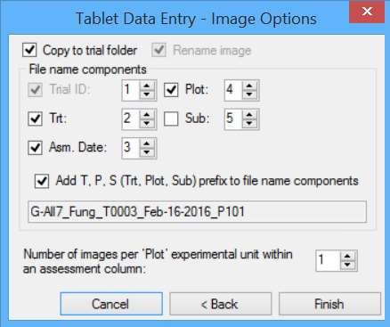 Tablet Image Auto-Capture Automatically rename attached image Copy image to folder