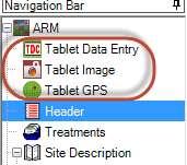 Unique Features in a Licensed Tablet Data Collector (TDC)