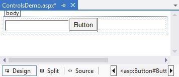 A Tour of the IDE x 21 6. In the new window that appears, click Web Form and type ControlsDemo as the name. The ASPX extension is added for you automatically when you click the Add button.