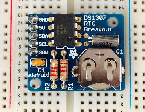 DS1307 Real Time Clock Breakout Board Kit Created by