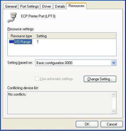 (11) Go to Resource table and click Set Configuration Manually.
