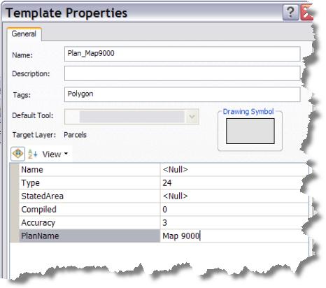 Setting template properties 13. Click OK to apply the template properties. Close the Organize Feature Templates dialog box.