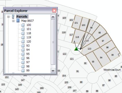 Parcel Explorer in an open fabric job You can also open an empty fabric job. With no parcels selected, click Parcel Editor > Modify.