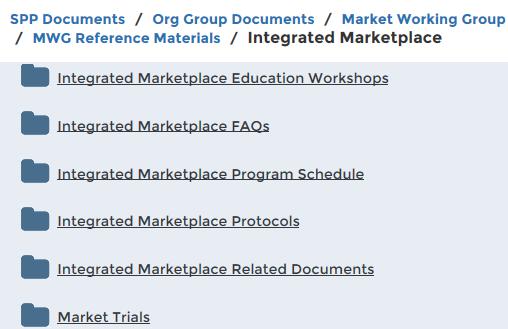 3 Within the Document Groups section of the page that displays, click MWG Reference Materials.