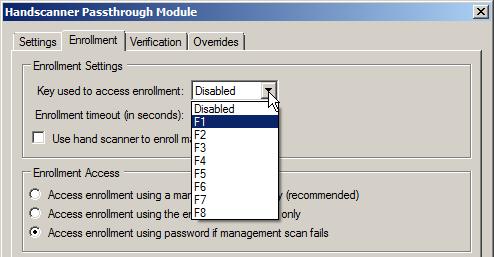 Clock In, Clock Out, and Go on break are commonly checked. 11. Click OK to close the Hand Scanner Configuration. 12.