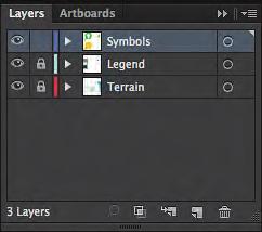 All instances of the fish symbol are linked to the associated symbol in the Symbols panel, so you can easily alter them using Symbolism tools.