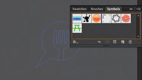 You can make symbols from objects, including paths, compound paths, text, raster images, mesh objects, and groups of objects.