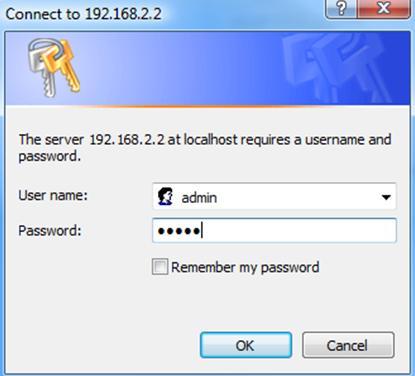 5. Enter the access point s default IP address 192.168.2.2 into the URL bar of a web browser. 6.