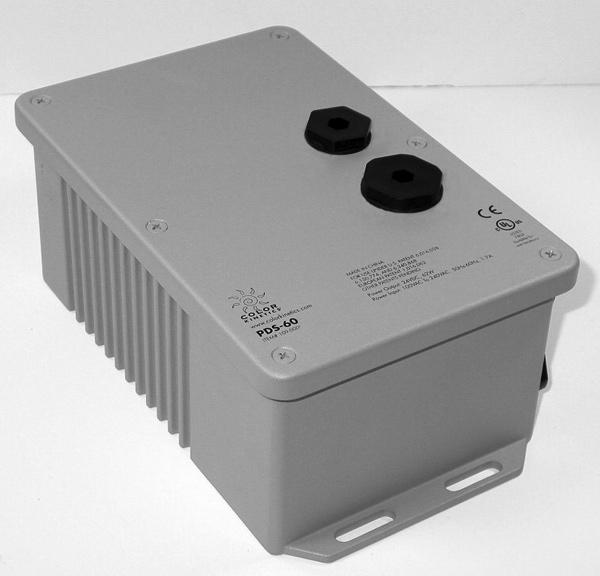PDS-60c a V Color Kinetics PDS-60ca V intelligent, indoor/outdoor power/data supply is specifically designed for Color Kinetics -volt Chromasic fixtures.