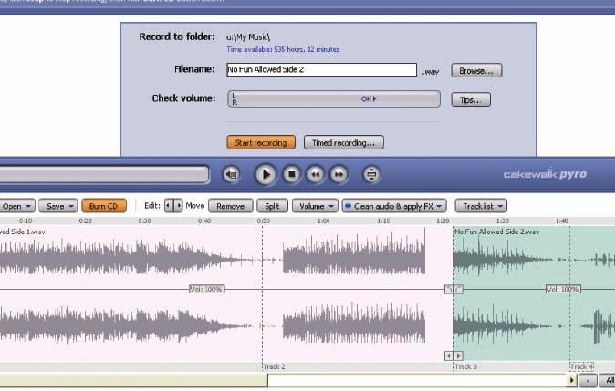 Recording Albums and Burning CDs with Cakewalk PYRO 5 These are basic instructions for recording albums and burning CDs using Cakewalk PYRO 5.