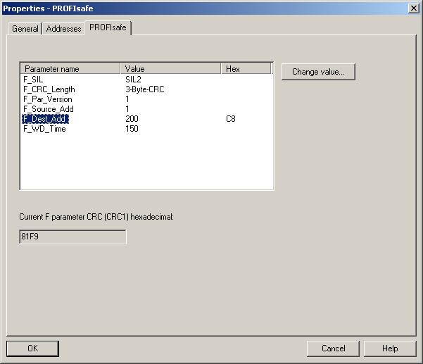 PROFIsafe 9.5 PROFIsafe via PROFINET 3. The PROFIsafe message frame configuration settings for the drives can remain unchanged. 4.