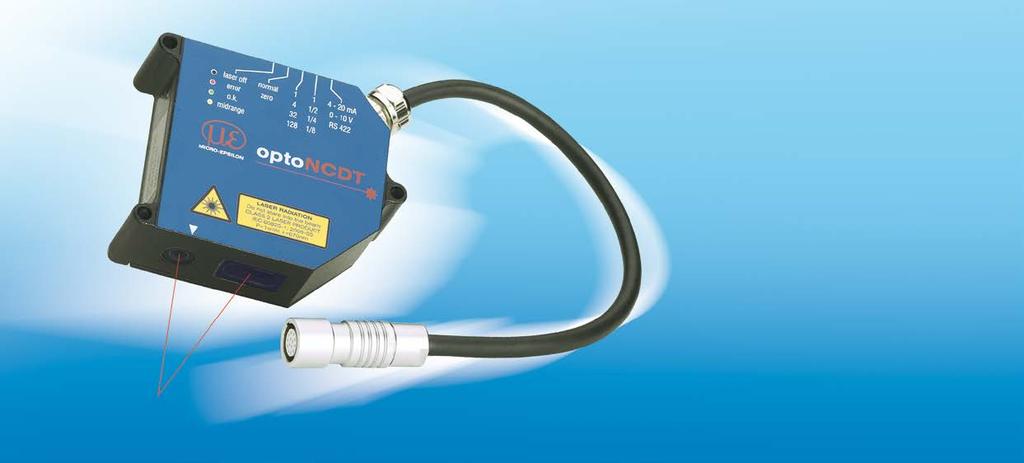 16 Intelligent sensor with integrated controller for industrial applications optoncdt 1700 nalog Digital Filter inside //www.