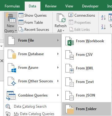 5) We need to import Excel workbooks from the different years and create a