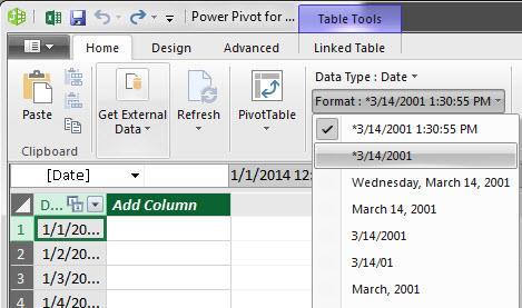 Data Modeling Step 3: Create DAX Calculated Columns in Calendar Table 41) Click Data View button in View group: 42) In Data View, click on dcalendar tab.
