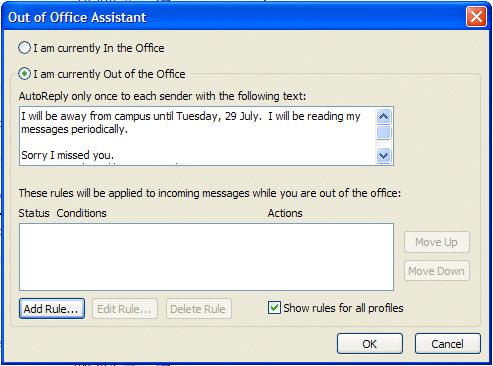 NCMail: Outlook 2003 Email User s Guide 33 Calendar There is a calendar you can use that is included with Outlook 2003.