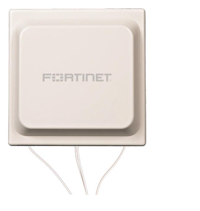 FortiAntenna 664N 6 Sector FortiAntenna 664N is a 6 8 db dual-band 4x4 MIMO Sector panel antenna with 4 N-type connectors that provide coverage of 2.4 2.5 GHz and 5.15 5.