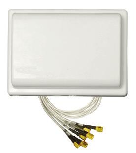 ANT-6ABGN-24 Dual-band Mini MIMO Ceiling-Mount Omnidirectional Antenna This aesthetically pleasing antenna features six integrated 2.