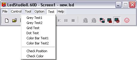 Turn on/off LED Screen Power: for turning the LED Screen power on or off from the Computer. Schedule Table: to setup a schedule for the LED screen, such as turn on/off timing or play PowerPoint file.