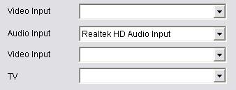 Video Line-in shown in the image below; options are related to the Video Input Equipment. Please refer to the user s manual of the Video Input Equipment.