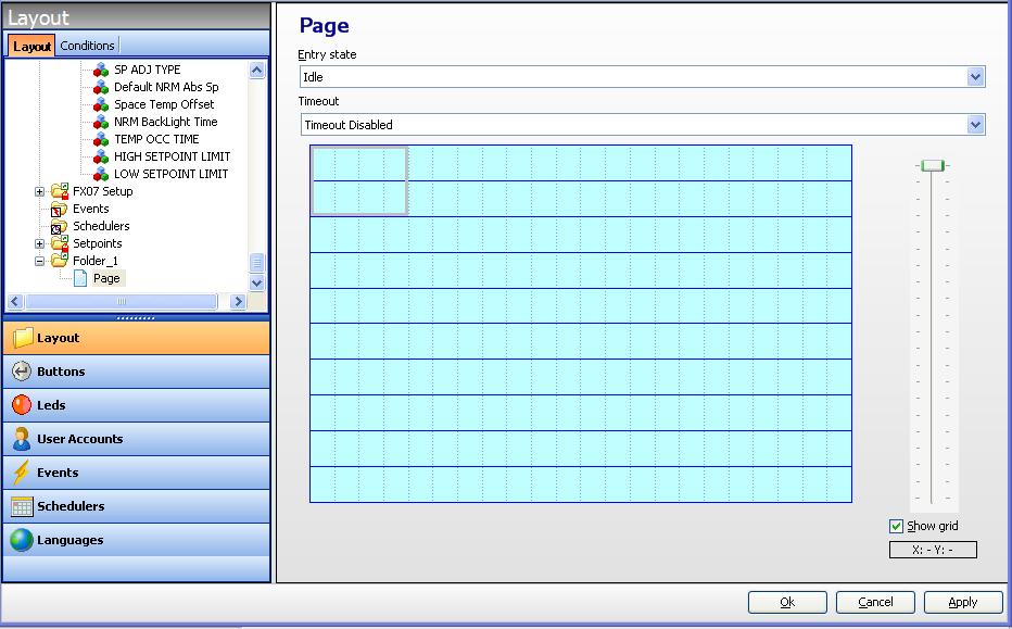 FX Tools Software Package - FX Builder User s Guide 131 Adding Application Points to a Display Page To add an application point to a display page: 1.