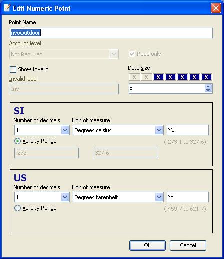 FX Tools Software Package - FX Builder User s Guide 133 Unit of measure symbol - allows you to define the unit of measure