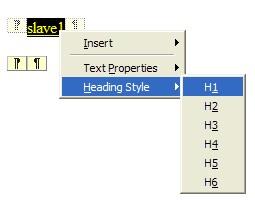 Web Site Text When adding text to a page (351HFigure 178X), the plug-in provides commonly used text