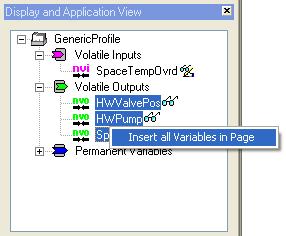 Figure 182: Adding Application Points from Display and Application View Multiple application point selection automatically creates a