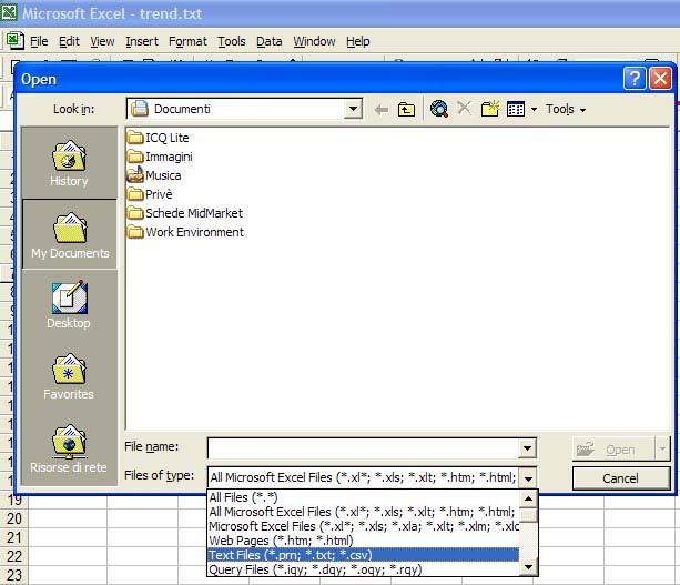 FX Tools Software Package - FX Builder User s Guide 157 3. Save the data in a.txt file. 4.