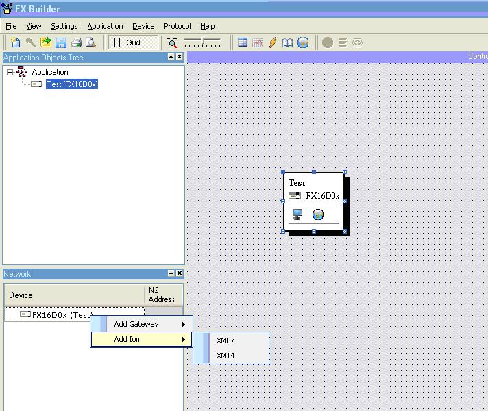 82 FX Tools Software Package - FX Builder User s Guide Configuring an IOM Object To configure an IOM object: 1.