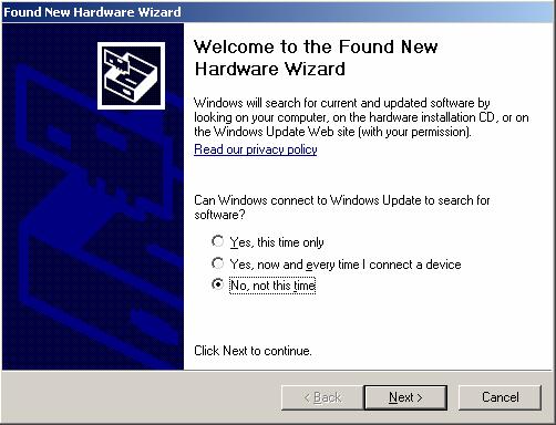 MICROBOARDS TECHNOLOGY, LLC PF-3 PRINT FACTORY Windows XP Hardware Installation The Windows