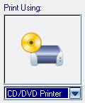 The disc will load and the print carriage will first find the top and bottom of the disc.