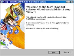 SureThing Labeler Software Re-Installation There are 3 methods of reinstalling SureThing should the need arise: A.
