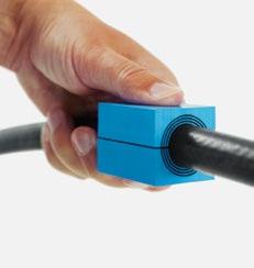 A small, but proper space between each cable creates area efficiency and facilitates inspection and maintenance.
