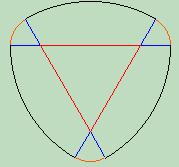 CURVES OF CONSTANT WIDTH AND THEIR SHADOWS 3 Figure 3. Extension of Reuleaux Triangle [3] Figure 4.