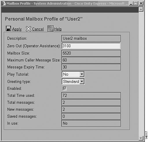 Cisco IPC Express Integrated Voice Mail Caller Features Figure 19 Subscriber GUI Window Caller Features Two types of callers interact with a voice mail system: A customer or vendor who calls your